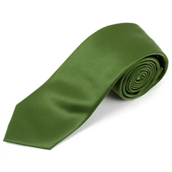 Men's Solid Color 2.75 Inch Wide And 57 Inch Long Slim Neckties image {39}