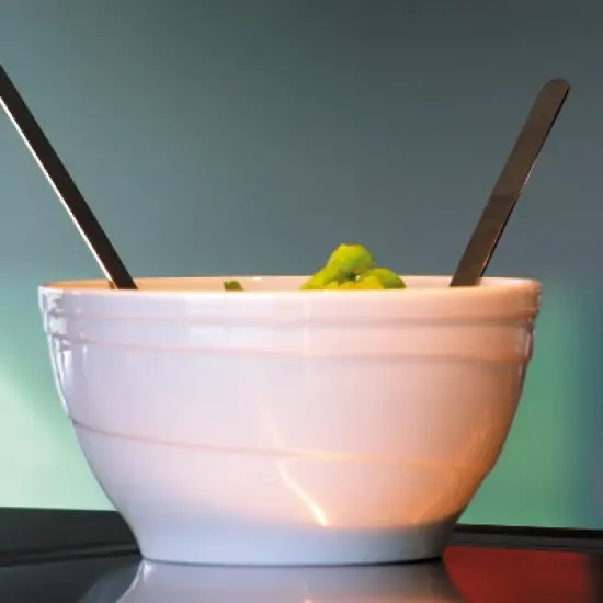 BergHOFF Essentials Porcelain Salad Bowl, White image {1}