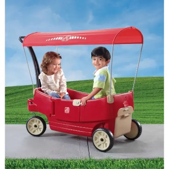Step2 All Around Canopy Wagon - Red image {9}