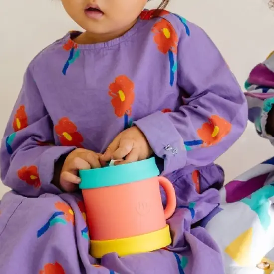 morepeas Silicone Baby Snack Cup - Melon image {2}