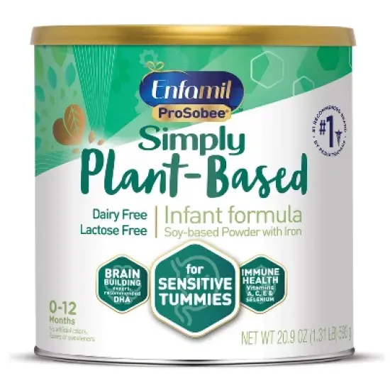 Enfamil Plant-Based Soy Powder Infant Formula - 20.9oz image {2}