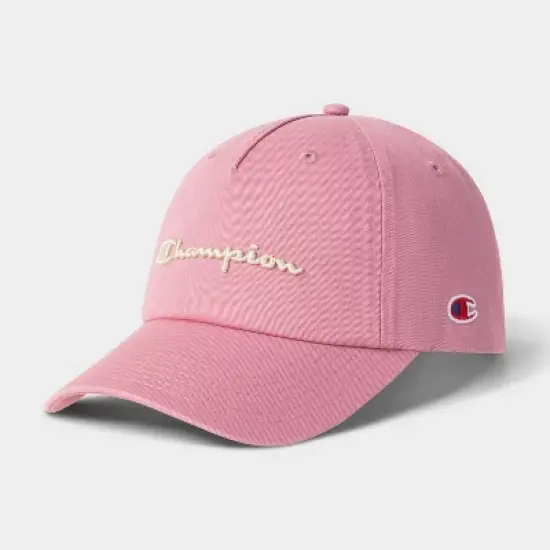 Champion Adult Script Twill Baseball Hat - Cosmic Pink image {3}