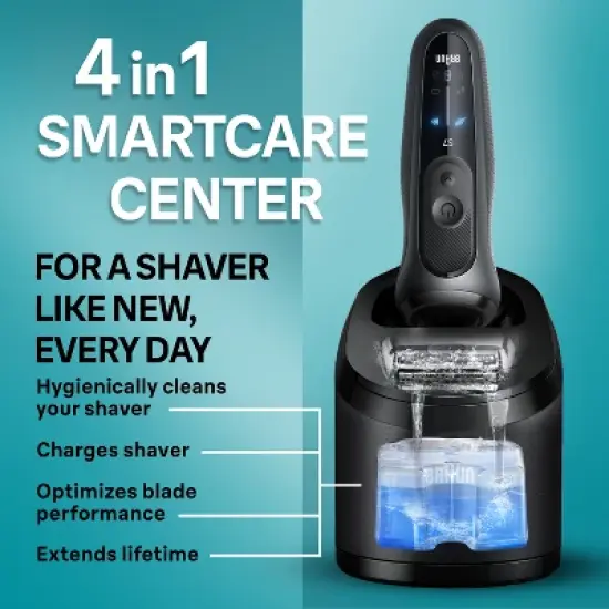 Braun Series 7-7171cc Rechargeable Wet & Dry Shaver + Smart Care Center image {1}