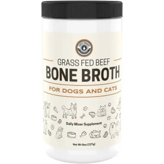 Bone Broth For Dogs and Cats, Beef Flavor, Left Coast Performance, 8oz image {4}
