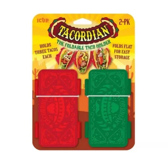 ICUP, Inc. Tacordian Foldable Taco Holder 2-Pack image {1}