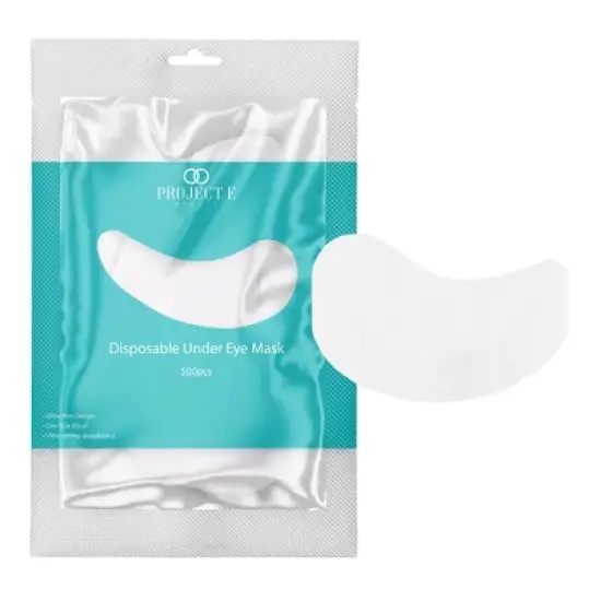 Project E Beauty 500pcs Disposable Under Eye Pads Cotton | Disposable Eye Patches | DIY Lotion Serum Toner Eye Mask | Skincare image {8}