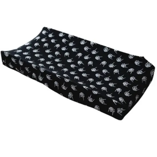 Changing Pad Cover | Rock N' Skull | Charlie Lou Baby image {3}