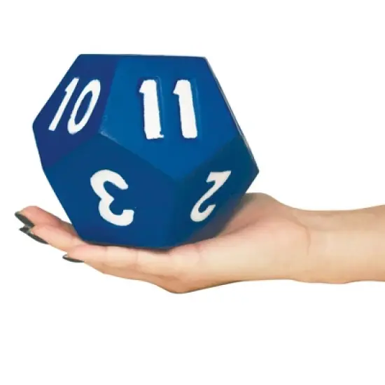 Learning Advantage Jumbo 12-Sided Foam Die, Pack of 3 image {3}