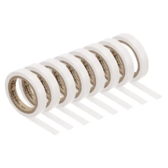 Unique Bargains PVC Sticky Seal Tennis Badminton Racket Grip Finishing Tapes 8 Pcs image {6}