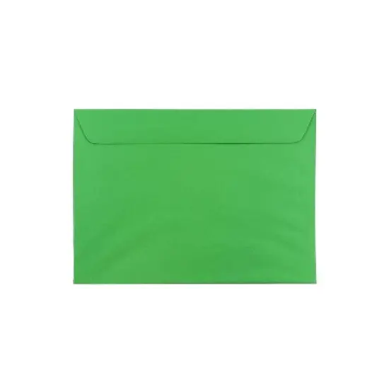 JAM Paper 9 x 12 Booklet Envelopes Green Recycled 154124 image {2}