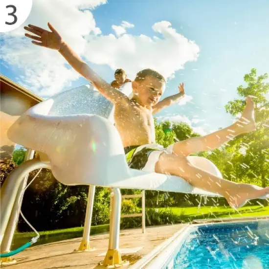 Poolmaster Spray Kit for Swimming Pool Slide image {1}