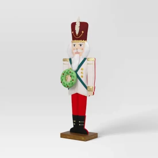 Christmas Fabric Nutcracker Figural Decor - Wondershop&trade; image {3}