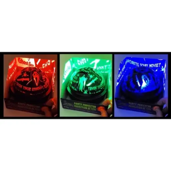 Funworld Scream Ghost Face Halloween Scene Party Projector image {4}