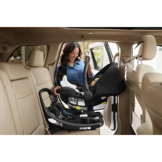 Graco SnugRide SnugFit 35 Infant Car Seat with Anti-Rebound Bar image {4}