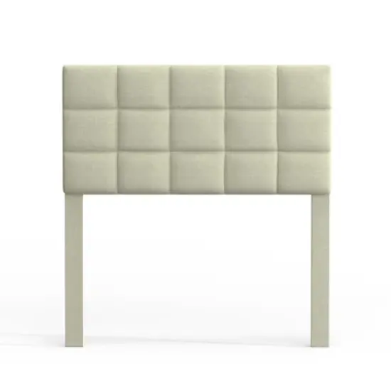 Glenwillow Home Upholstered Headboard with 20" Tall Panel image {3}