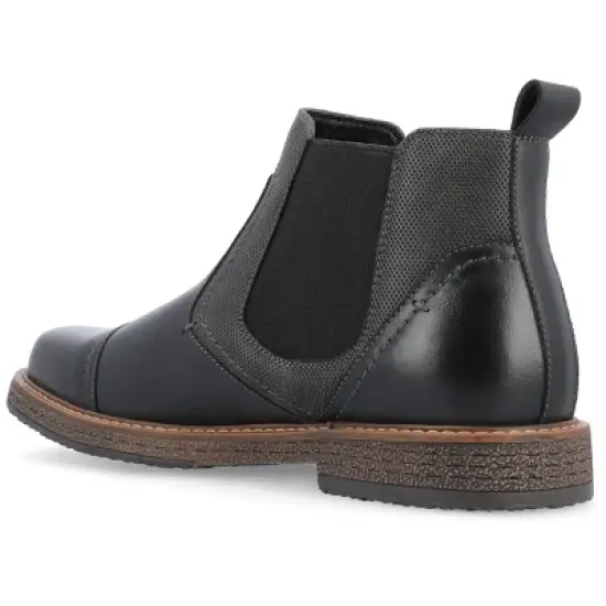 Vance Co. Lancaster Pull-on Chelsea Boots image {6}