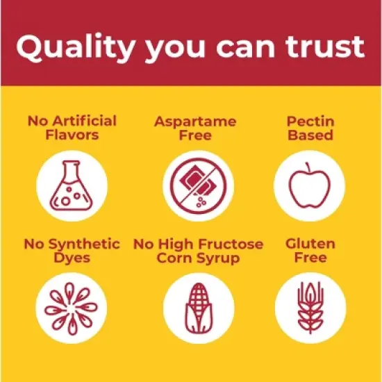 Nature Made Zero Sugar HSN Dietary Supplement Gummies - 120ct image {6}