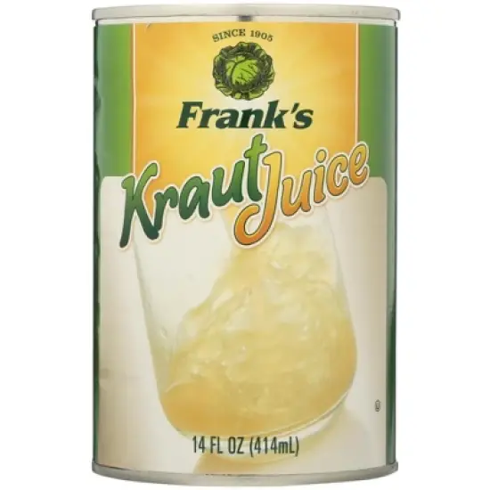 Franks Sauerkraut Juice - Pack of 12 - 14 fo image {1}