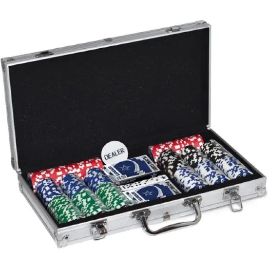 MasterPieces Casino Style 300 Piece Poker Chip Set - NFL Dallas Cowboys image {2}