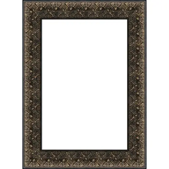 Amanti Art Intaglio Embossed Black Framed Dry Erase Magnetic Board image {8}