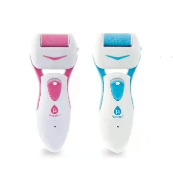 Pursonic Battery Operated Callus Remover, Foot Spa, And Foot Smoother image {1}