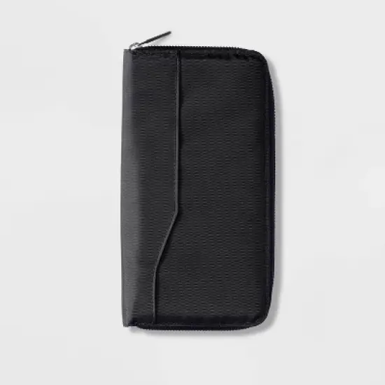 RFID Blocking Passport and Visa Holder Travel Wallet - Open Story&trade; image {3}