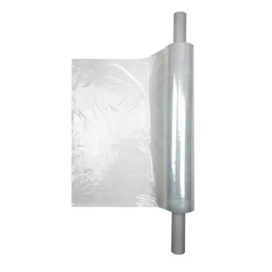 UOFFICE Pack of 4 Rolls Stretch Wrap - 20" x 1000' x 80G, Pipe Wrap image {1}