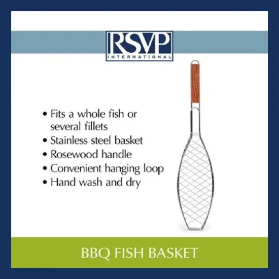 Rsvp Bbq Fish Basket image {5}