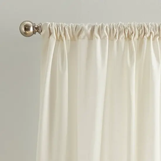 2pk Rainbow Tufted Striped Poletop Curtains - Dream Factory image {4}