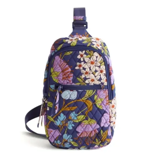 Vera Bradley Women's Outlet Cotton Essential Sling Backpack image {4}