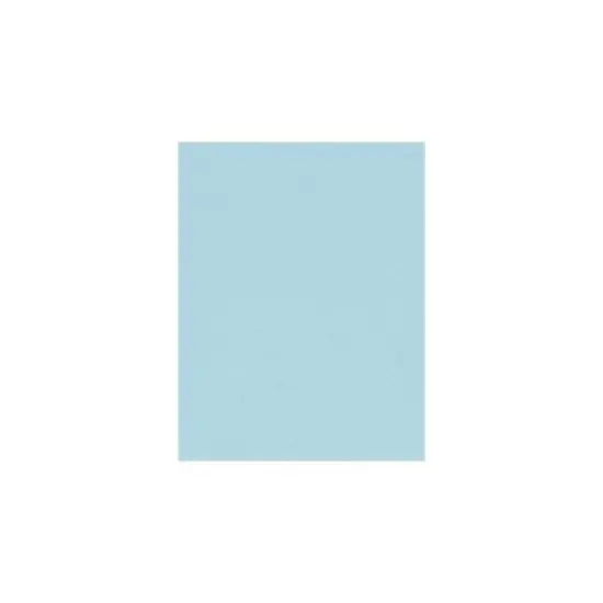 LUX Colored Paper 28 lbs. 8.5" x 11" Pastel Blue 500 Sheets/Pack (81211-P-64-500) image {1}