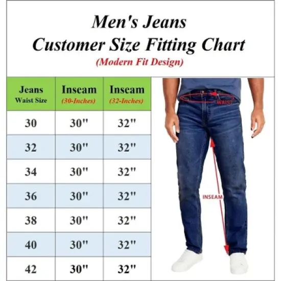 Blue Ice Men's Stretch Cargo Pocket Jeans image {2}