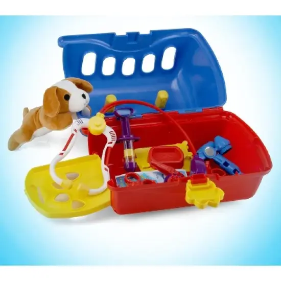 Kidzlane Deluxe Veterinarian Kit for Kids and Toddlers, Multicolored image {2}