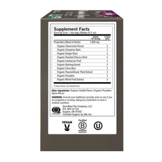 Yogi Pumpkin Spice Tea Bags - 16ct image {7}