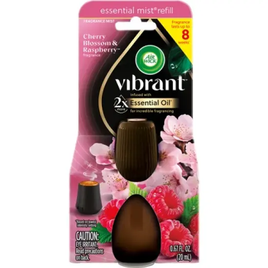 Air Wick Vibrant Essential Mist - Cherry Blossom & Raspberry - 0.67 fl oz image {6}