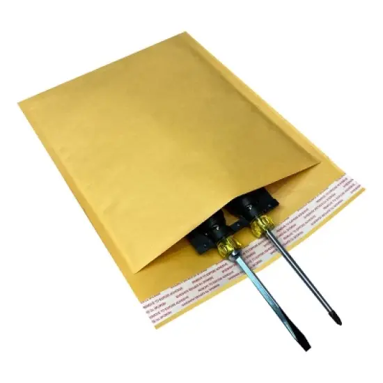 UOFFICE Pack of 100 Kraft Bubble Mailers 8.5" x 12" #2 Self-Seal Padded Envelopes image {9}