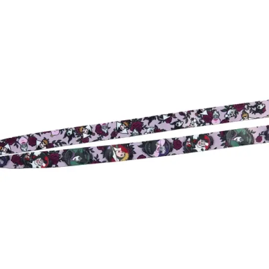 Disney Villains Breakaway Lanyard w/ID Badge Holder and Maleficent Rubber Charm image {2}