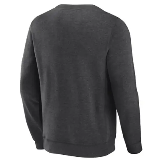MLS Austin FC Men's Offside Gray Crew Neck Fleece Sweatshirt image {2}