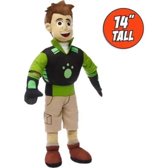 Mighty Mojo Wild Kratts Plush Toy Doll Chris Kratt 14" image {4}