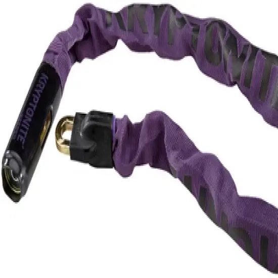Kryptonite Keeper 785 Integrated Steel Chain Lock Keyed 7mm x 85cm Purple image {2}