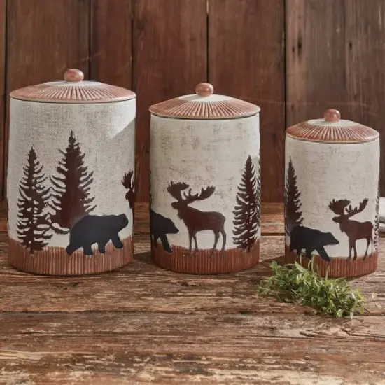 Park Designs Wilderness Trail Canister Set image {1}