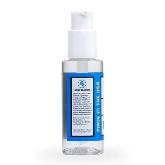 Maestro's Classic Mark of a Man Aromatic Beard Oil - 2 fl oz image {2}