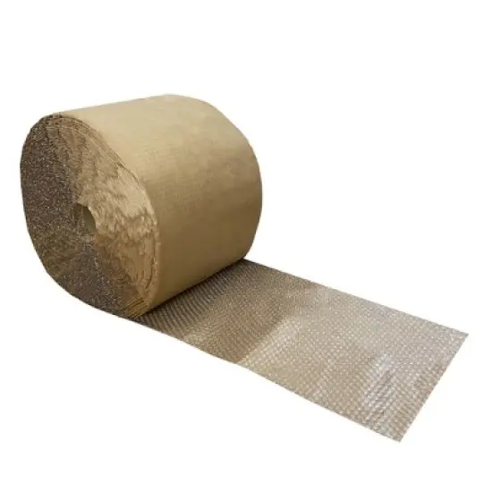 UOFFICE Kraft Backed Bubble Cushioning Wrap 12" x 125-Feet long Roll image {10}