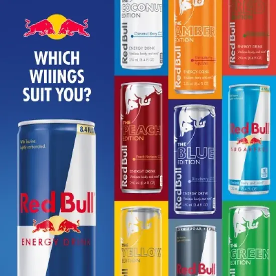 Red Bull Energy Drink - 20 fl oz Can image {6}