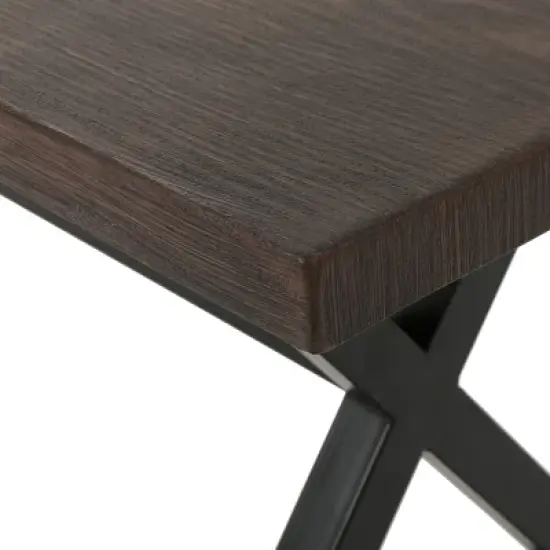 Christopher Knight Home Rolando Outdoor 63" Aluminum Dining Bench image {7}