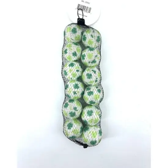 St, Patrick's Day Shamrock Dog Tennis Balls (Mini) image {1}