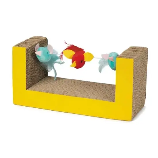 Pet Park Blvd Cat Scratcher With Birds image {1}