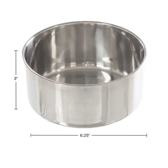 Pet Adobe Stainless-Steel Hanging Dog Bowl Set image {2}