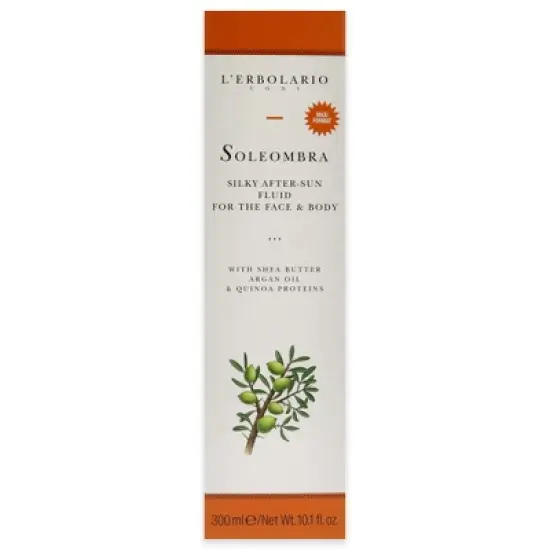 Soleombra Silky After-Sun Fluid by LErbolario for Unisex - 10.1 oz Sunscreen image {4}