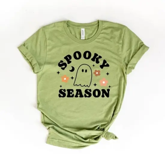 Simply Sage Market Women's Spooky Season Flowers Short Sleeve Graphic Tee image {5}